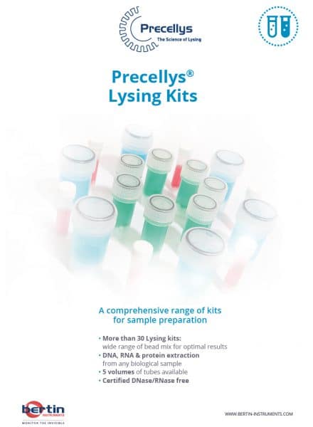 Precellys Lysing kits Bertin Technologies 45904