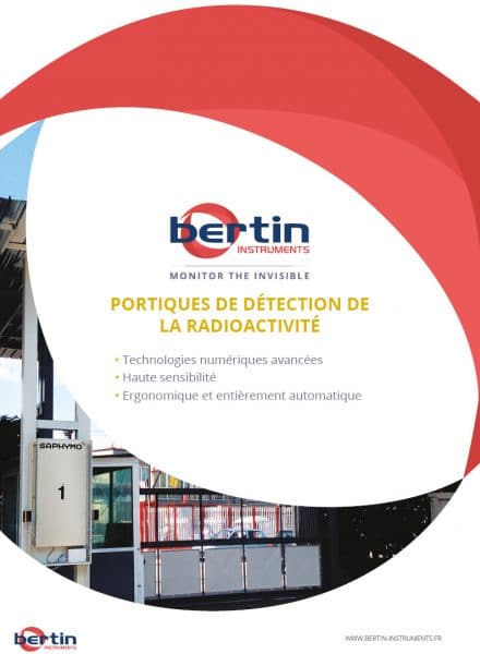 Portiques de détection de la radioactivité Bertin Technologies 46104