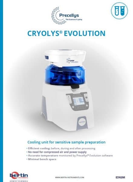 Cryolys Evolution Bertin Technologies 28100
