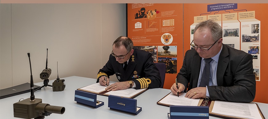 Exensor Technology & le Ministère de la Défense néerlandais signent un accord-cadre de 8 ans pour la fourniture de réseaux de capteurs autonomes Bertin Technologies 27262