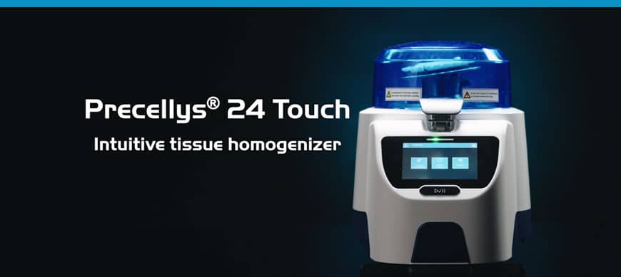 Precellys 24 Touch : le nouveau-né de la gamme d’homogénéisateurs de tissus Bertin Technologies 43981