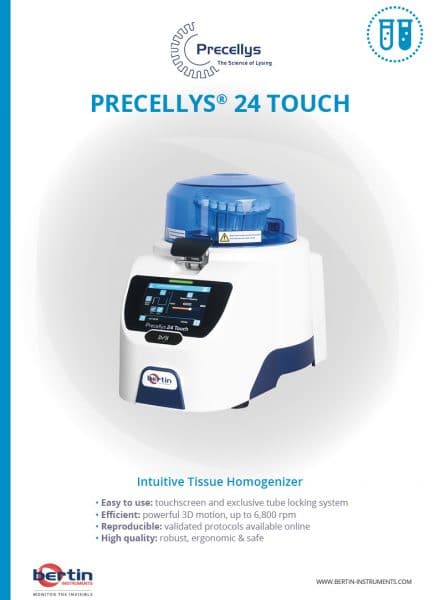 Homogénéisateur Precellys 24 Touch Bertin Technologies 45942