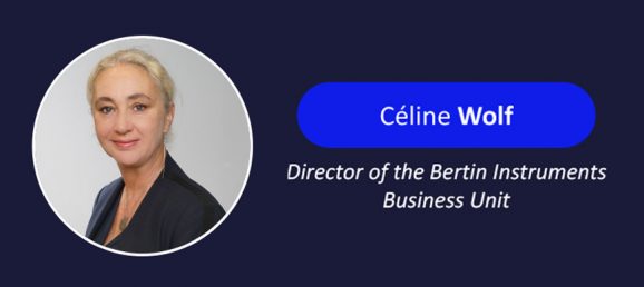 Céline WOLF, Directrice de la Business Unit Bertin Instruments en charge du marché nucléaire Bertin Technologies 67158