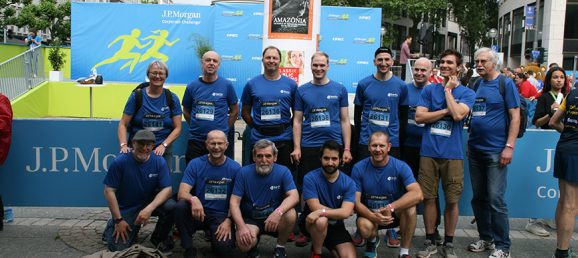 Nos collègues courent au JP Morgan Corporate Challenge Bertin Technologies 69817