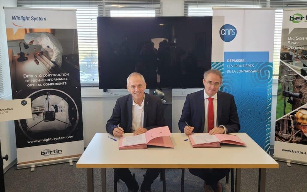 Winlight System et le CNRS s’allient pour promouvoir la recherche, les études, la conception et la fabrication de composants dédiés aux optiques à haute performance Bertin Technologies 73311