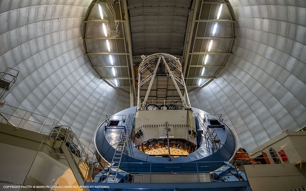 “Première lumière” pour l’instrument spectroscopique pour l’énergie noire, DESI (Dark Energy Spectroscopic Instrument) Bertin Technologies 73303